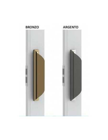 Maniglia con magnete per porte a soffietto