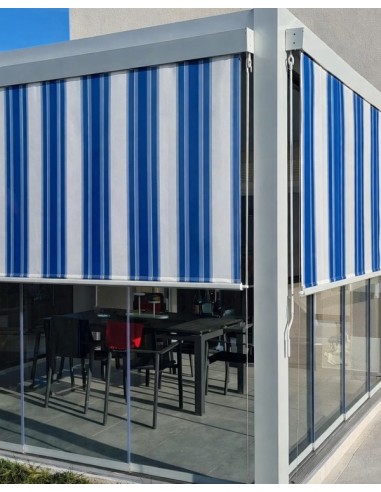 Tenda a caduta Tempotest con cavetti e con cassonetto