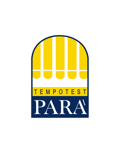 Tenda da sole a caduta con guide laterali e braccetti snodati senza cassonetto